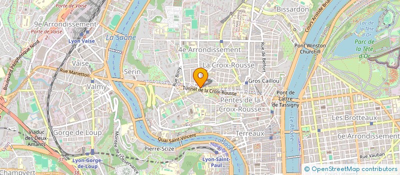 localisation de l'entreprise KER EBREL 4  LYON