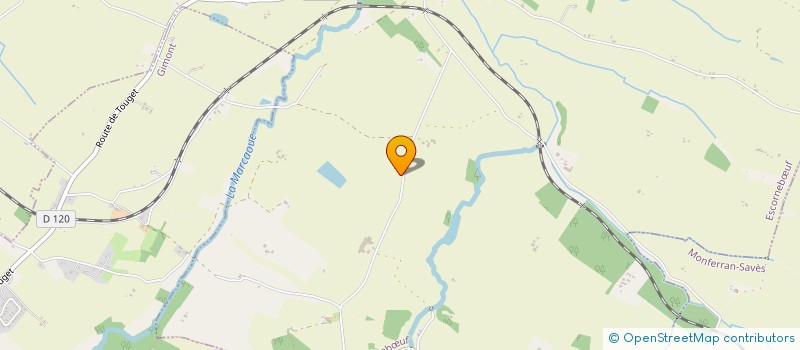 localisation de l'entreprise KER EN ROCHELLE  SAINTE-MARIE