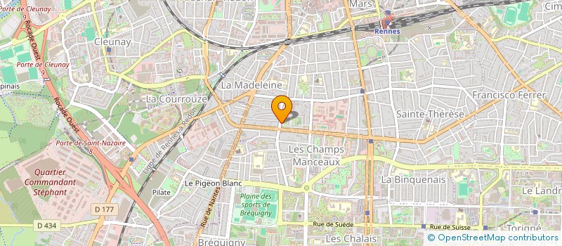 localisation de l'entreprise KER EN SAGE  RENNES