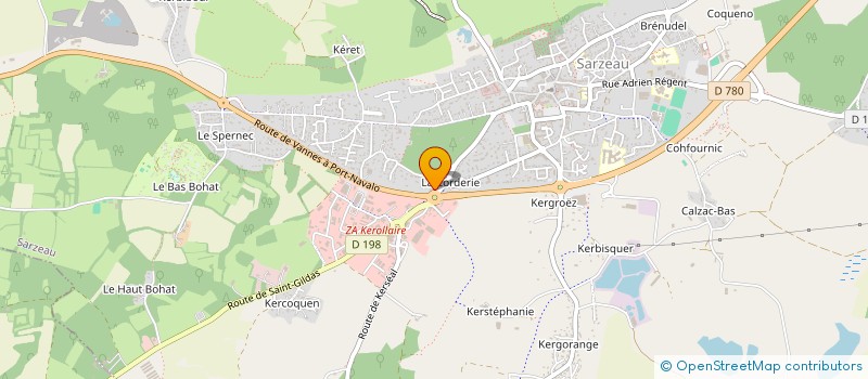 localisation de l'entreprise KER ES BAT IMMOBILIER  SARZEAU