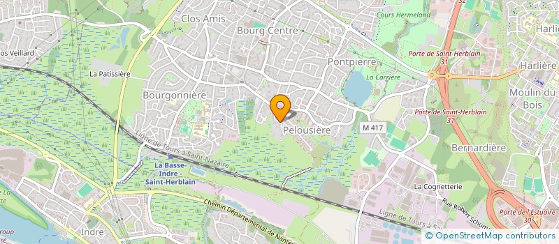 localisation de l'entreprise KER EURVAD  SAINT-HERBLAIN