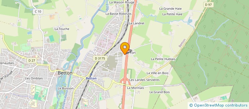 localisation de l'entreprise KER FLOTS RANCE  BETTON