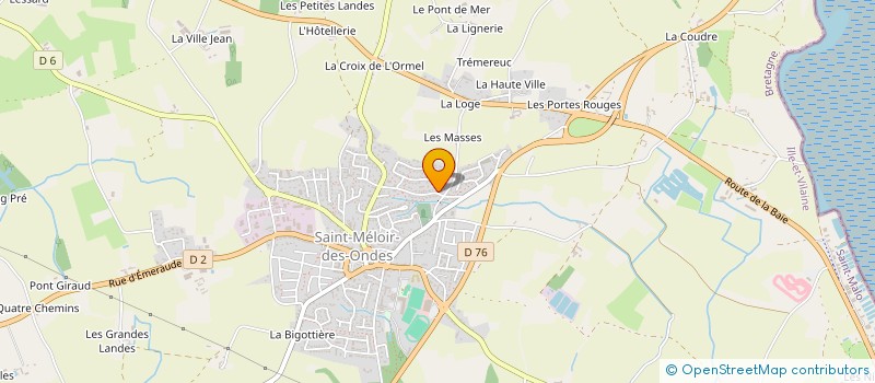 localisation de l'entreprise KER GALLIA  DINARD