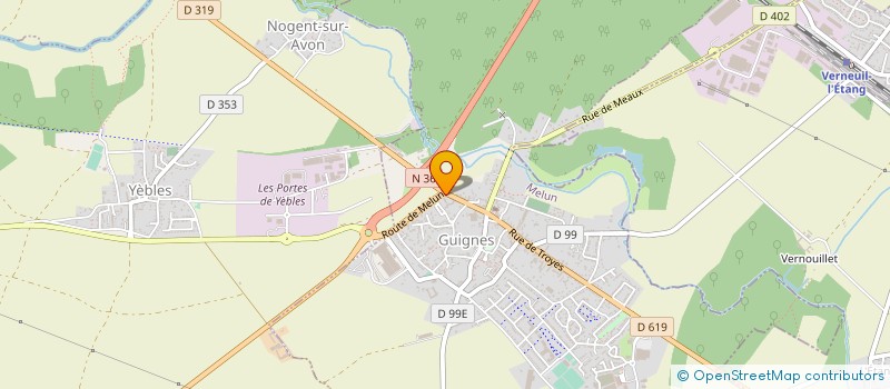 localisation de l'entreprise KER-GIBRALTAR  YEBLES