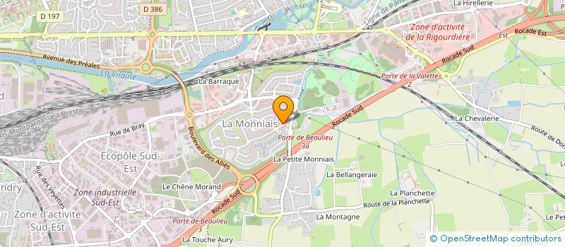 localisation de l'entreprise KER GLAZ à CESSON-SEVIGNE