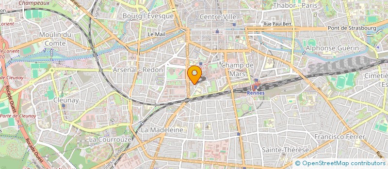 localisation de l'entreprise KER GRIMAUD  RENNES
