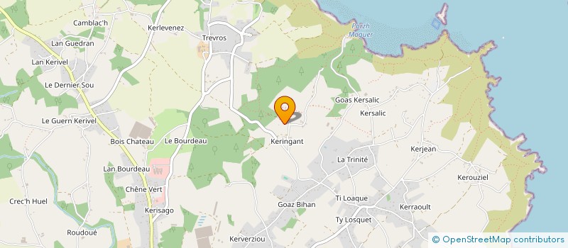 localisation de l'entreprise KER GRIST ANDRE  PLOUHA