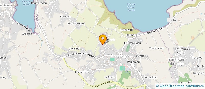 localisation de l'entreprise KER GUELEN DISTRIBUTION à PLOUGASNOU
