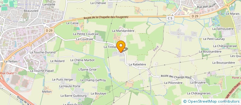 localisation de l'entreprise KER GWENNILIED à PACE