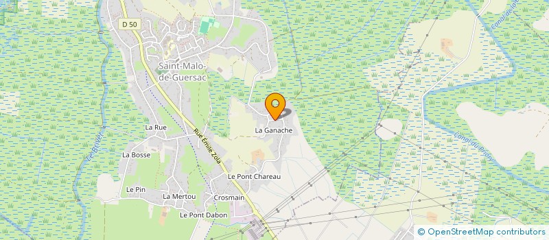 localisation de l'entreprise KER HALIOTIS à SAINT-MALO-DE-GUERSAC