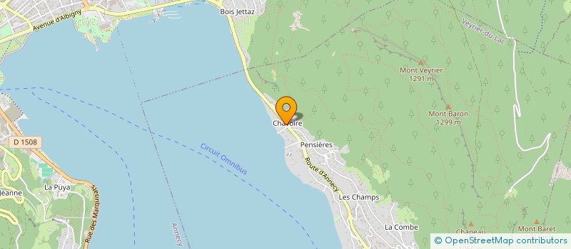 localisation de l'entreprise KER HERMINE  VEYRIER-DU-LAC