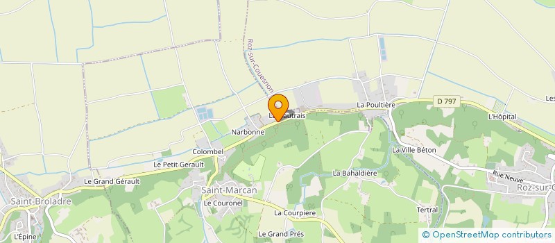 localisation de l'entreprise KER HESTIA  SAINT-MARCAN