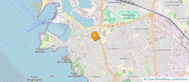 localisation de l'entreprise KER ILLIS PARTICIPATIONS à SAINT-MALO