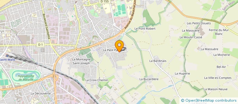 localisation de l'entreprise KER IPIA  SAINT-MALO