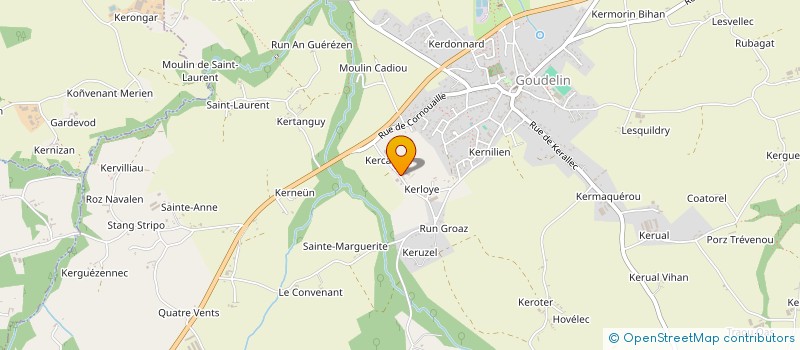 localisation de l'entreprise KER-ISLE  GOUDELIN