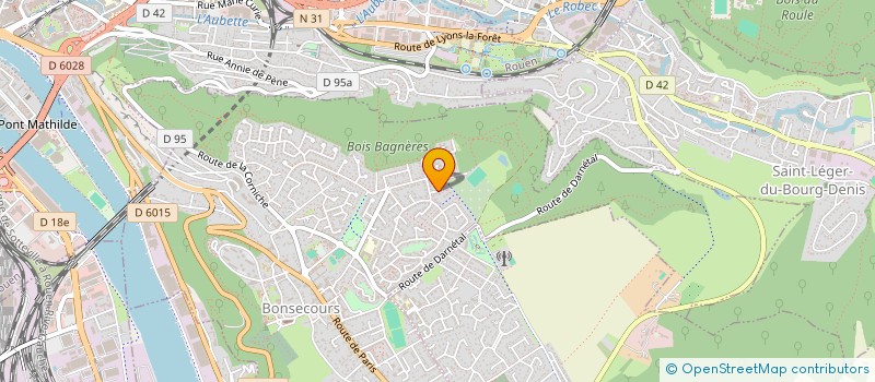 localisation de l'entreprise KER JEANNE LEFLOCH  BONSECOURS