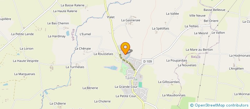 localisation de l'entreprise KER KENERA  TAILLIS