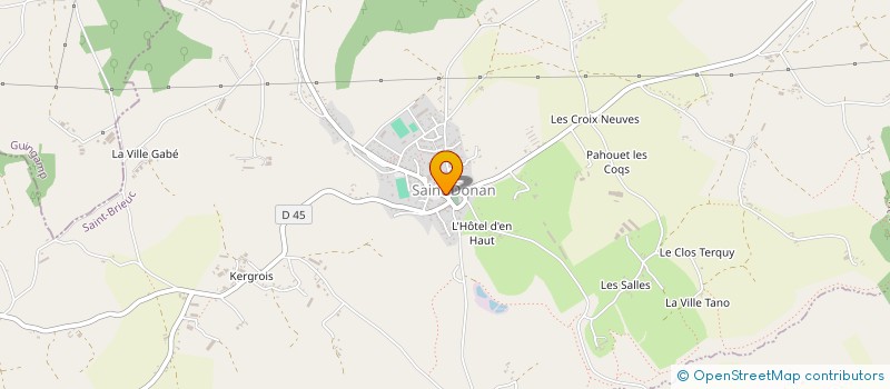 localisation de l'entreprise KER KIBELL IMMOBILIER  SAINT-DONAN