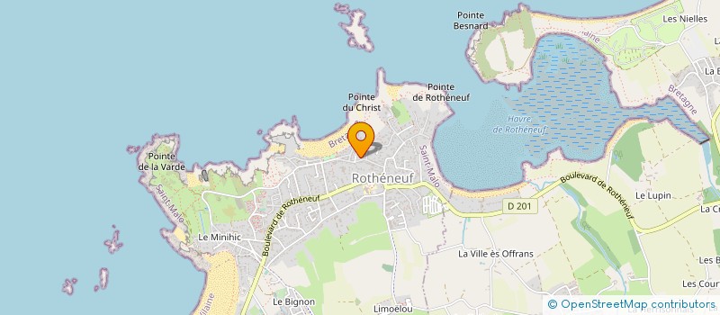 localisation de l'entreprise KER LAHOGUE  SAINT-MALO