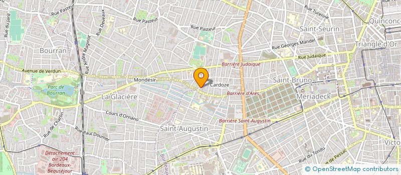 localisation de l'entreprise KER LAUDY LOISIRS à BORDEAUX