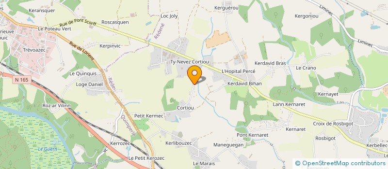 localisation de l'entreprise KER LD INVEST  REDENE