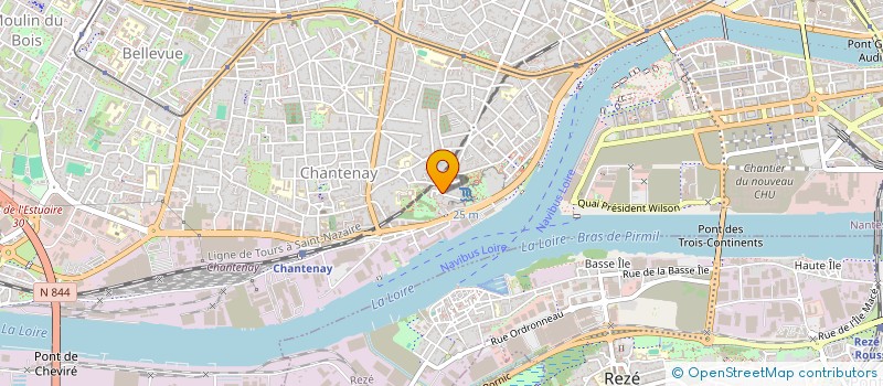 localisation de l'entreprise KER LEMECHOUET  NANTES