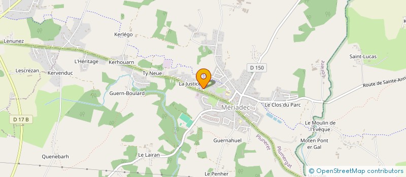 localisation de l'entreprise KER LES SOEURS GAILLOU  PLUMERGAT