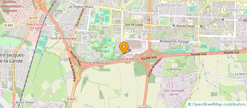 localisation de l'entreprise KER LIBERTE à RENNES
