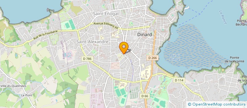 localisation de l'entreprise KER LOMA  DINARD
