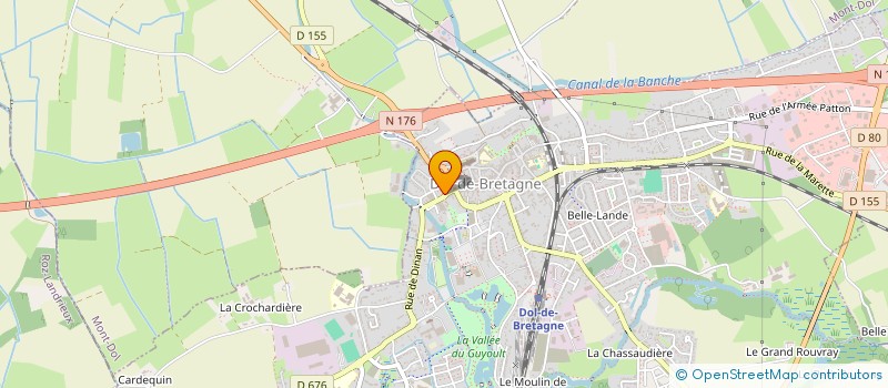 localisation de l'entreprise KER-LORC'H  DOL-DE-BRETAGNE