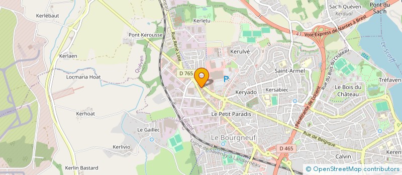 localisation de l'entreprise KER LORIENT à LORIENT