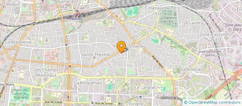 localisation de l'entreprise KER LOUISETTE  RENNES