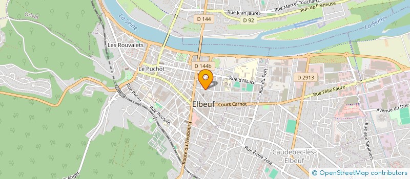 localisation de l'entreprise KER MALD  ELBEUF