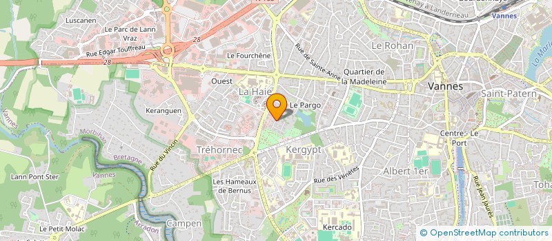 localisation de l'entreprise KER MALO à VANNES