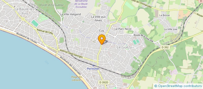 localisation de l'entreprise KER MAMMA à LA BAULE-ESCOUBLAC