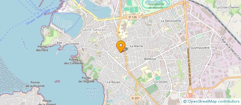 localisation de l'entreprise KER MANON EQUIPEMENTS  SAINT-MALO