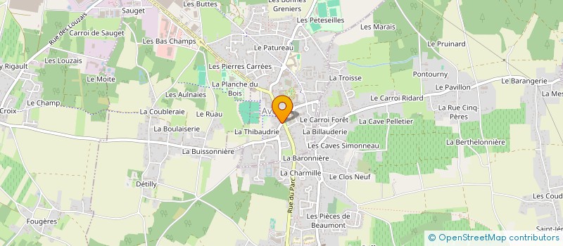 localisation de l'entreprise KER MARGEDO à AVOINE
