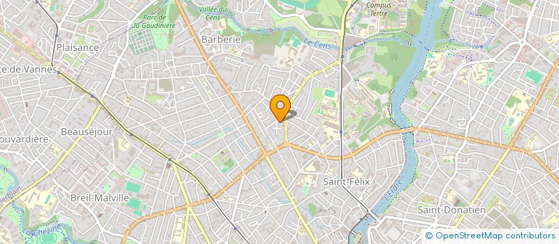 localisation de l'entreprise KER MARGUERITE LES EVENS  NANTES