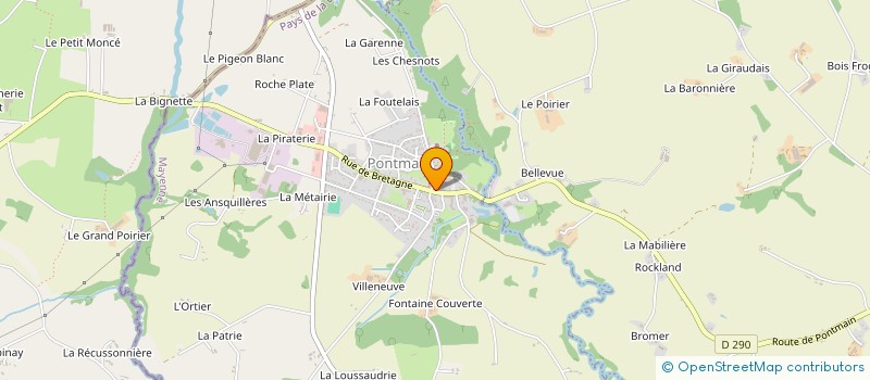 localisation de l'entreprise KER MARIA  PONTMAIN