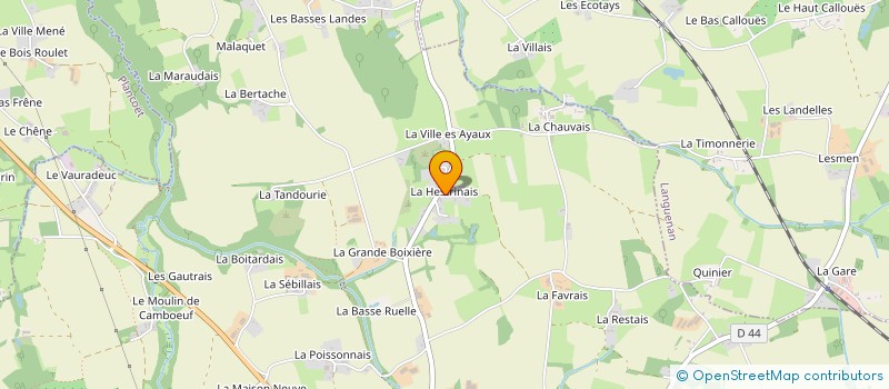 localisation de l'entreprise KER MARICK  CORSEUL