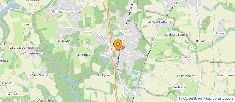 localisation de l'entreprise KER MARIE  LE HINGLE