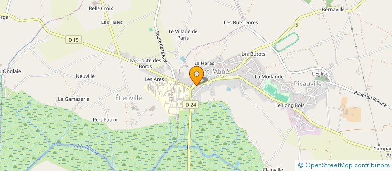 localisation de l'entreprise KER MARILOU  PICAUVILLE