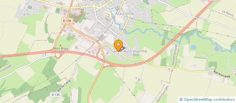 localisation de l'entreprise KER MARINE  SAINTE-AUSTREBERTHE