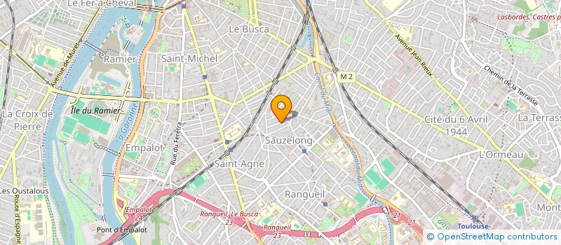 localisation de l'entreprise KER MARINE à TOULOUSE