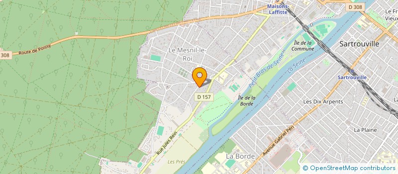 localisation de l'entreprise KER MARINE III  LE MESNIL-LE-ROI