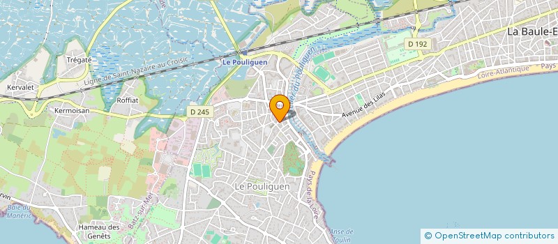 localisation de l'entreprise KER MAX IMMO  LE POULIGUEN