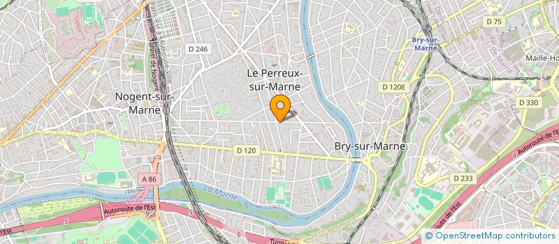 localisation de l'entreprise KER MEUNIER à LE PERREUX-SUR-MARNE