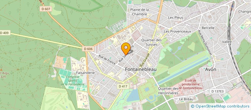 localisation de l'entreprise KER MOA  FONTAINEBLEAU