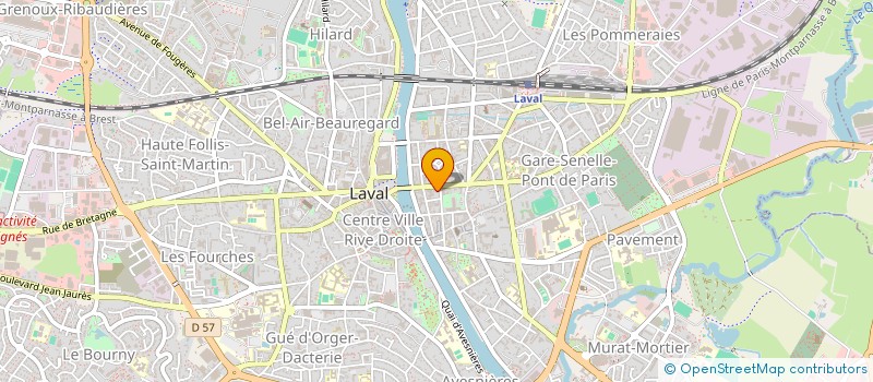 localisation de l'entreprise KER MOR CAPITAL  LAVAL