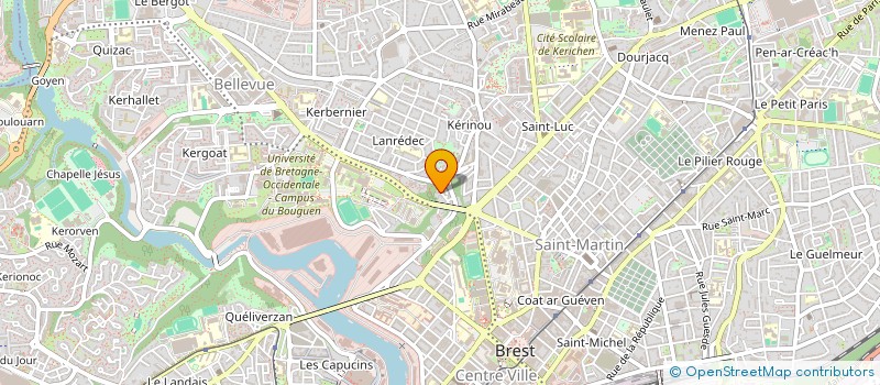 localisation de l'entreprise KER MULTI SERVICES à BREST